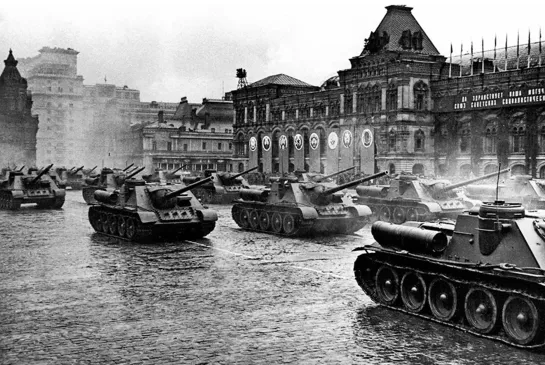 Парад Победы 1945. Москва #ПАРАДЫПОБЕДЫ