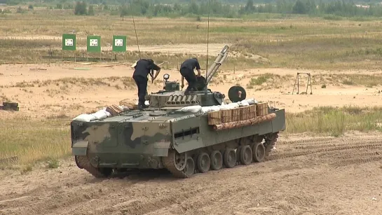 Подготовка мобилизованных военнослужащих на полигоне в Нижегородской области.