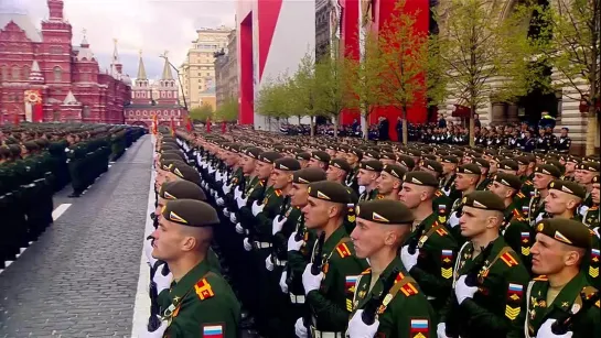 Парад Победы в честь 77-летия Победы в Великой Отечественной войне.