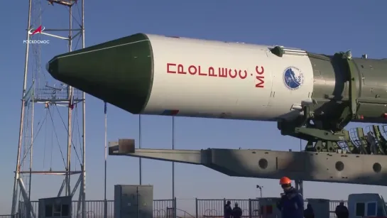 Вывоз РН «Союз-ФГ» с ТГК «Прогресс МС-10» #Роскосмос