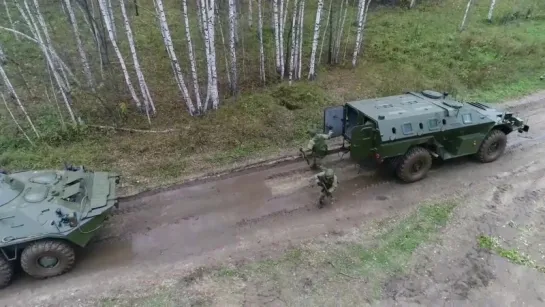 Командно-штабные учения с подразделениями #РВСН под Новосибирском