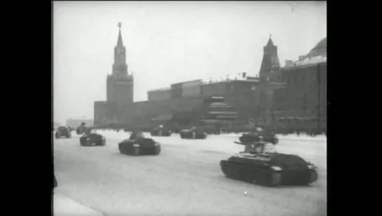 Парад 7 ноября 1941 года в Москве / Parade of November 7, 1941 in Moscow