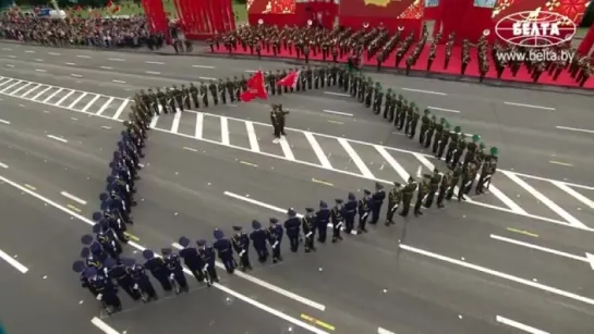 Торжественный парад в честь Дня Независимости в Минске #АрмияБеларуси #Минск