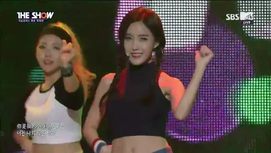 141202 T-ARA - Little Apple 🍎 @ SBS MTV The Show