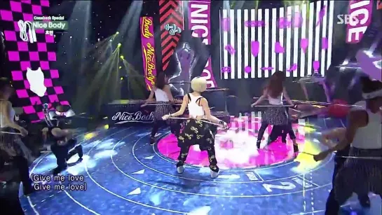 140706 [효민] Nice Body 인기가요 Inkigayo