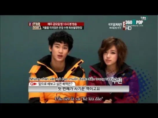 110923 - Eunjung  SooHuyn cut T-ara Team