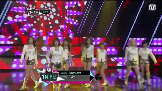 120920　T-ARA　SEXY LOVE @ M countdown