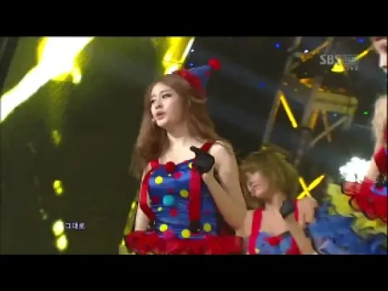 [120916] T-ara - Sexy Love  [Inkigayo]