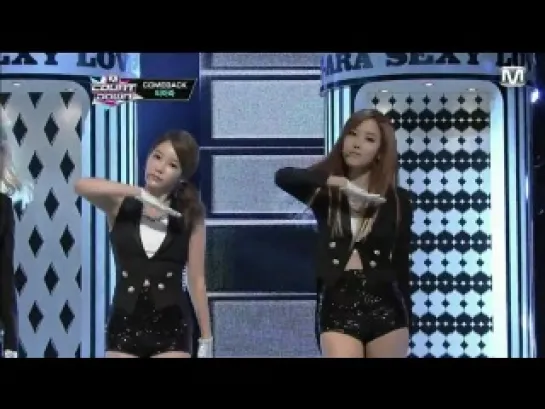 [120906] T-ara - Sexy Love [M!Countdown Comeback Stage]