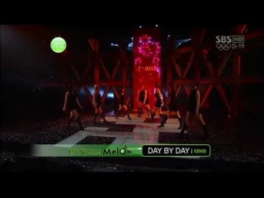 [120708] T-ara - Don't Leave + Day by Day [Inkigayo]