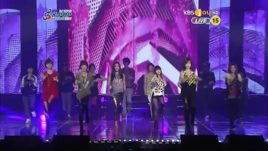 [120222] T-ara - Roly Poly [1st Gaon Cahrt Kpop Award]