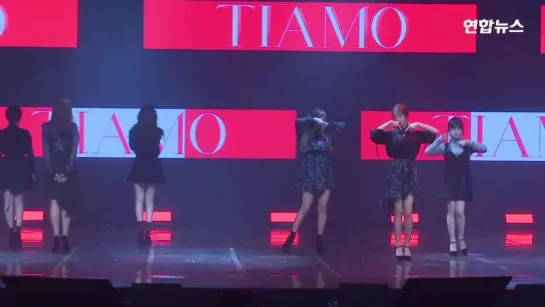 T-ara(티아라) TIAMO Showcase Stage (띠아모, 보람, 지연, 효민, 은정, 큐리, 소연) [통통영상]