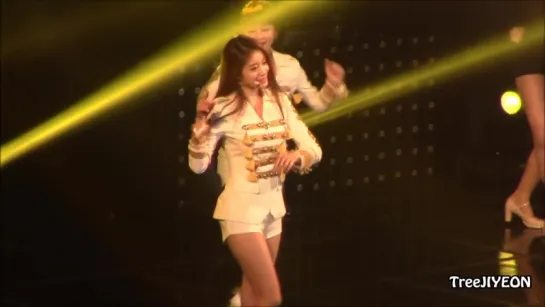 [FanCam] #JIYEON (T-ARA) - Roly Poly _ 2017 SGC super live