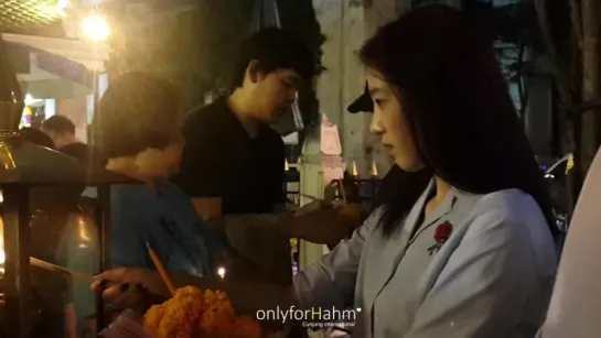 [HD Fancam]Eunjung pray for Microlove at Erawan Shrine Bangkok