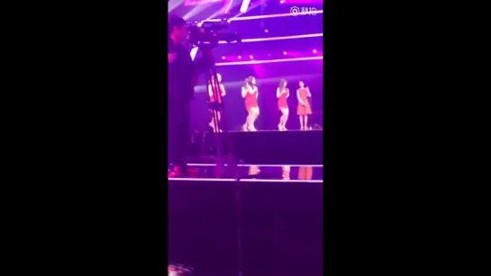 [Fancam] 151130 T-ARA Greeting  Little Apple  CCTV Spring Festival Gala Express Recording