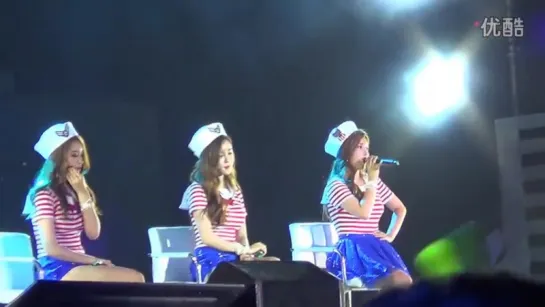 [Fancam] 150620 T-ARA Falling U  Nanjing Concert