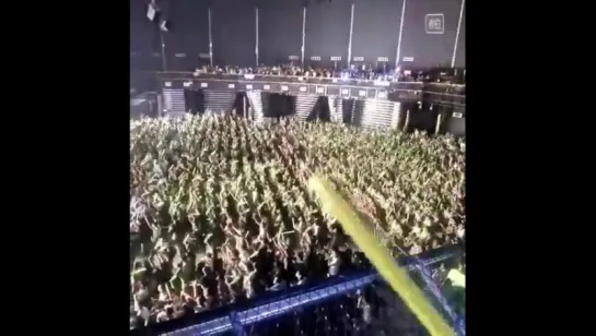 [ fancam ] Fans shouted T-ARA Yellow ocean.  Nanjing Concert