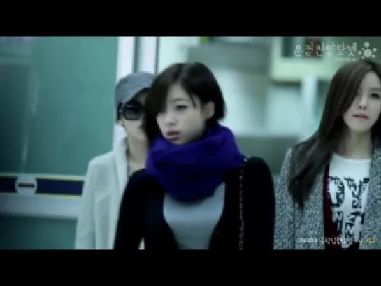 [Fancam] Ынчжон в Gimpo International Airport [120222]