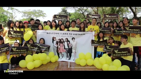 Flashmob Welcome T-ara to Vietnam 150110