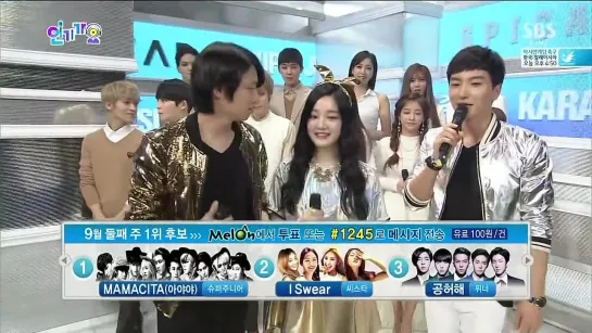 140914 TEEN TOP & T-ARA  틴탑 MC.