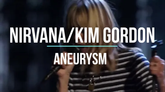 Kim Gordon & Nirvana - Aneurysm [Live at 2014 Rock Hall Induction] HD