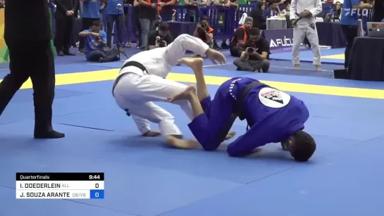 4F JULIO SOUZA ARANTES vs ISAAC DOEDERLEIN #IBJJFBRASILEIRO2023