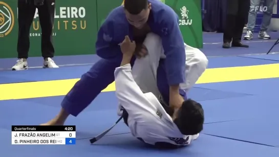 4F JHONATHA FRAZAO ANGELIM vs DIOGO REIS #IBJJFBRASILEIRO2023