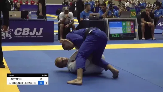 fin Light - Lucas Valente vs Natan Chueng #IBJJFBRASILEIRO2023