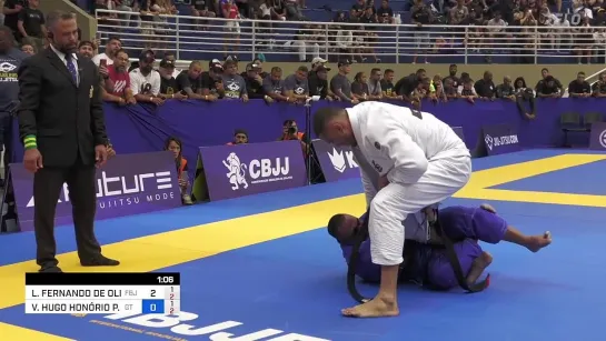 2F LUIS FERNANDO vs VICTOR HUGO HONÓRIO P. DA SILVA #IBJJFBRASILIERO2023