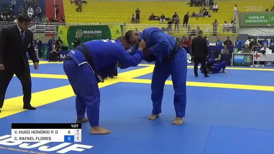 8F VICTOR HUGO HONÓRIO P. DA SILVA vs CLEYTON RAFAEL #IBJJFBRASILIERO2023