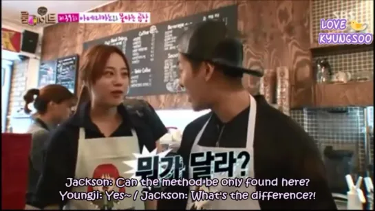 [Engsub] Roommate Season 2 EP 19 - KARAs Heo Youngji  GOT7s Jackson (JackJi) Cut