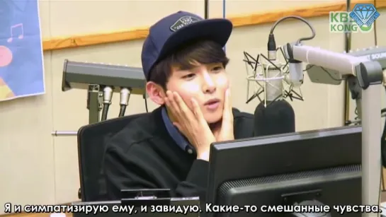 [Sapphire SubTeam] 151116 Sukira - Рёук о впечатлениях от первого концерта Кюхёна (рус.саб)