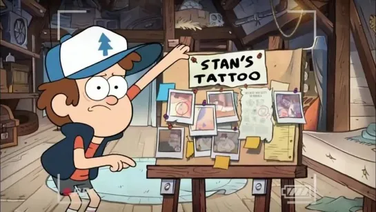 Грэвити Фоллс / Gravity Falls Short 02: Stan's Tattoo (Сыендук)