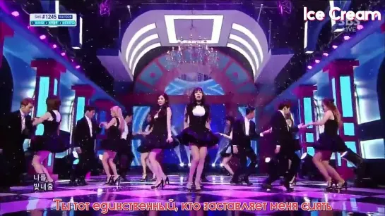 SNSD - Mr.Mr (SBS Inkigayo) (рус.саб by Ice Cream)