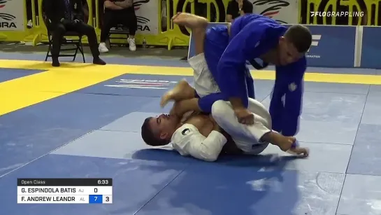 fin OPEN CLASS  - GUSTAVO ESPINDOLA BATISTA vs FELLIPE ANDREW LEANDRO SILVA #IBJJFPAN2021