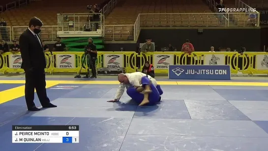 16f OPENCLASS - JAE PEIRCE MCINTOSH vs JAMES M QUINLAN #IBJJFPAN2021