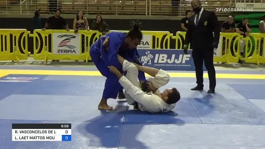 8f OPENCLASS - RAFAEL VASCONCELOS DE LIMA vs LUCAS LAET MATTOS MOUTINHO #IBJJFPAN2021