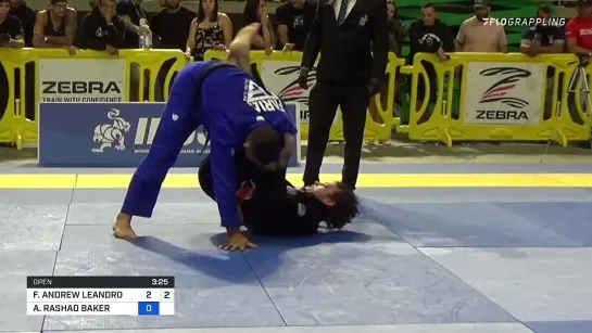 SF OPEN CLASS - FELIPE ANDREW LEANDRO SILVA vs AUSTIN RASHAD BAKER #IBJJFPAN2021