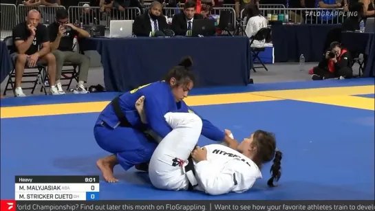 Fin heavy - Melissa Cueto vs Maria Malyjasiak #IBJJFPAN2021