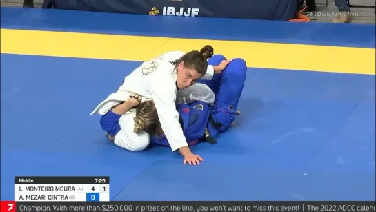 Fin Middle - Andressa Cintra vs Luiza Monteiro #IBJJFPAN2021