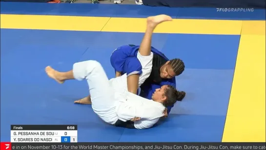 Fin Super Heavy - Gabrieli Pessanha vs Yara Soares #IBJJFPAN2021