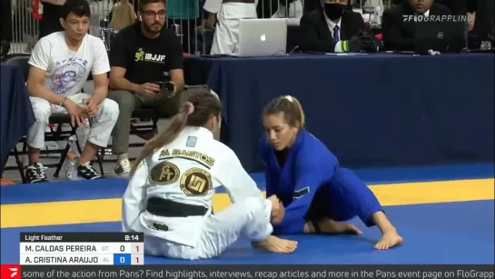 FIN Light feather - Ana Rodrigues vs Mayssa Bastos #IBJJFPAN2021