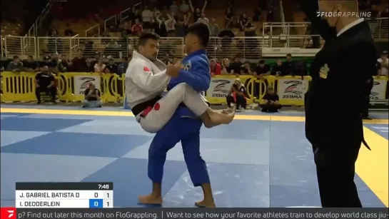 Joao Gabriel Sousa vs Isaac Doederline #IBJJFPAN2021