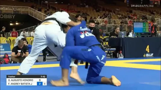 Osvaldo Moizinho vs Fabricio Batista Junior #IBJJFPAN2021