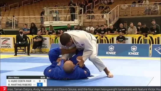 Fin ULTRA HEAVY - VICTOR HUGO MARQUES vs RODRIGO RIBEIRO #IBJJFPAN2021