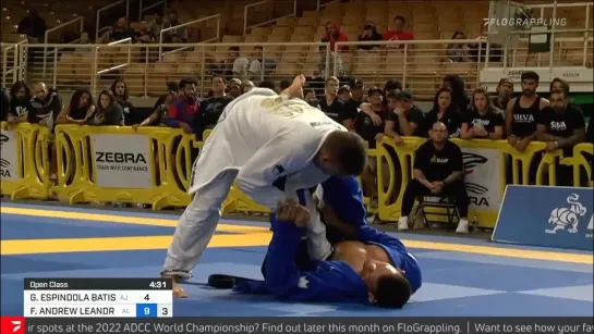 Fellipe Andrew vs Gustavo Batista - open weight final #IBJJFPAN2021