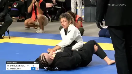 ELISABETH CLAY vs BIANCA BASILIO - #IBJJFPAN2021 4F Open weight