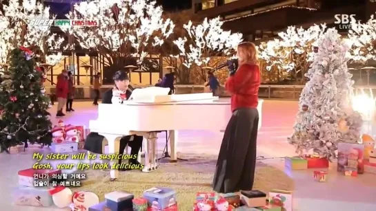 Sung Si Kyung & Ailee - Baby It's Cold Outside @ 2014 SBS Gayo Daejun 141221