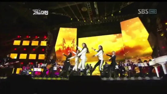 SMTOWN - The Sound Of Hallyu @ SBS 가요대전 (Gayo Daejun) 2011