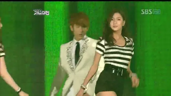 Boyfriend & A Pink - Cupid @ SBS 가요대전 (Gayo Daejun) 2011